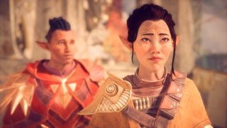 Rook and Bellara in Dragon Age: The Veilguard.